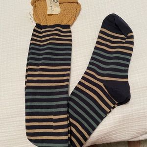 Adorable knee-length socks from Free People - NWT!